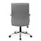 Officesource Boxero Collection Executive High Back with Chrome Frame 1401VGR - alternate 2